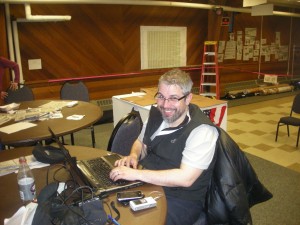 Kyle, my colleague from ADN is a reporter mule, 17 hands weighing 1500 pounds, packing huge loads through the Iditarod rubble