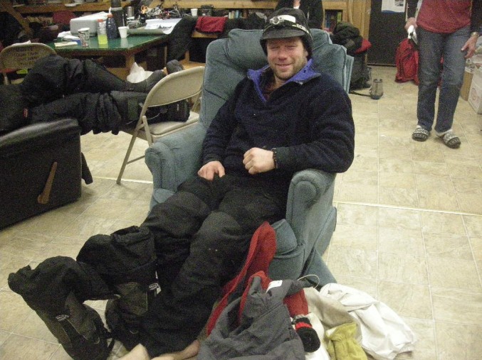 Ramey, with kind smile, even when he passes 27 competitors, worries his wife thinks he sits in checkpoints