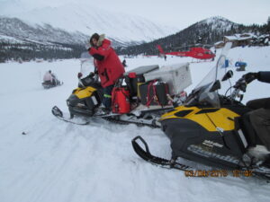 Insider Schnuelle ready to launch from Rainy Pass to Rohn