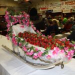 Strawberries served in a Sled